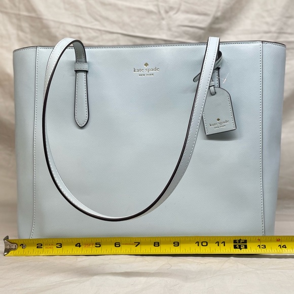 Kate spade light blue large tote - Picture 7 of 7